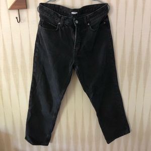 Old Navy - Black Relaxed Jeans - Size 8